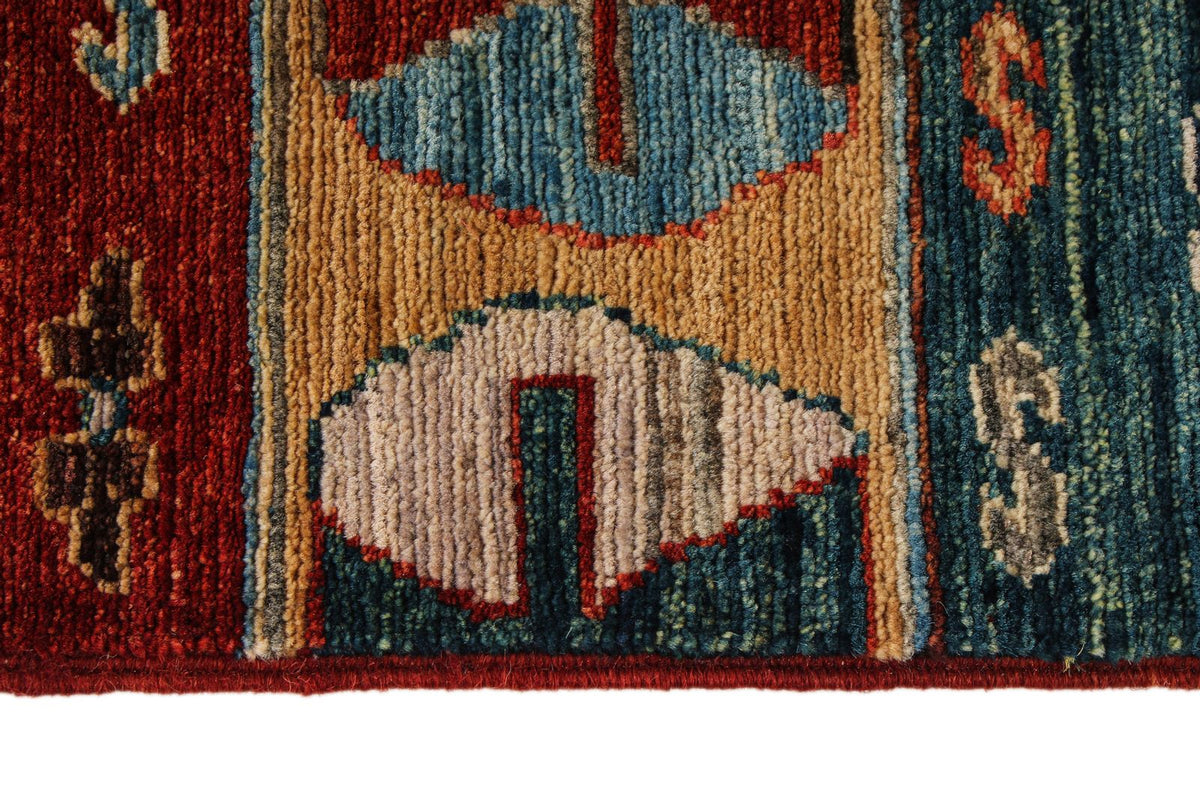 8x10 Multicolor Anatolian Tribal Rug