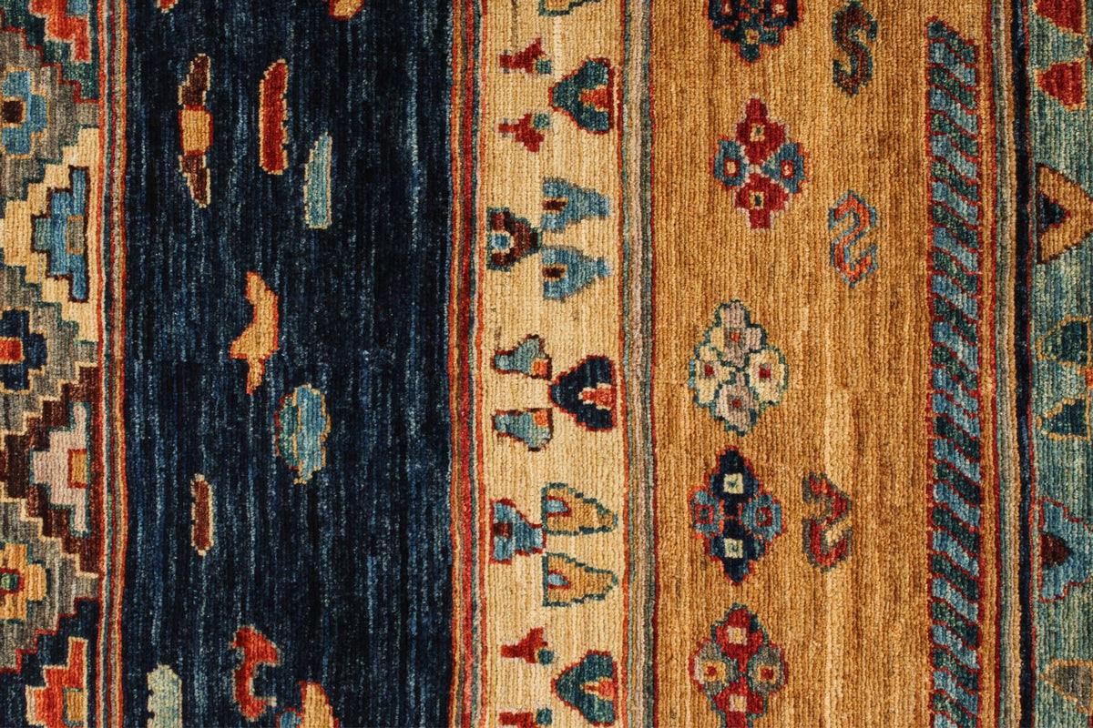 8x10 Multicolor Anatolian Tribal Rug