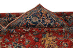 6x9 Rust and Navy Anatolian Traditional Rug