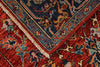 6x9 Rust and Navy Anatolian Traditional Rug