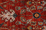 6x9 Rust and Navy Anatolian Traditional Rug