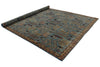 8x12 Blue and Multicolor Traditional Rug