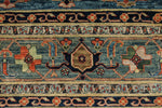 9x12 Blue and Green Anatolian Traditional Rug