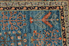 9x12 Blue and Green Anatolian Traditional Rug