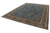 9x12 Blue and Green Anatolian Traditional Rug