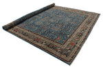 9x12 Blue and Green Anatolian Traditional Rug