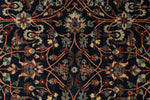 6x9 Navy and Blue Anatolian Traditional Rug