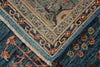 9x12 Blue and Green Anatolian Traditional Rug