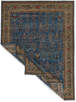 9x12 Blue and Green Anatolian Traditional Rug