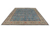 9x12 Blue and Green Anatolian Traditional Rug