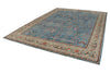 9x12 Blue and Green Anatolian Traditional Rug