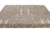 9x12 Gray and Multicolor Turkish Oushak Rug