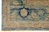 9x12 Blue and Ivory Anatolian Traditional Rug