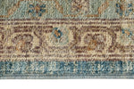 9x12 Blue and Ivory Anatolian Traditional Rug