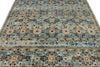 6x9 Blue and Multicolor Anatolian Traditional Rug