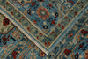 6x9 Blue and Multicolor Anatolian Traditional Rug