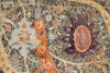 8x10 Brown and Multicolor Turkish Oushak Rug