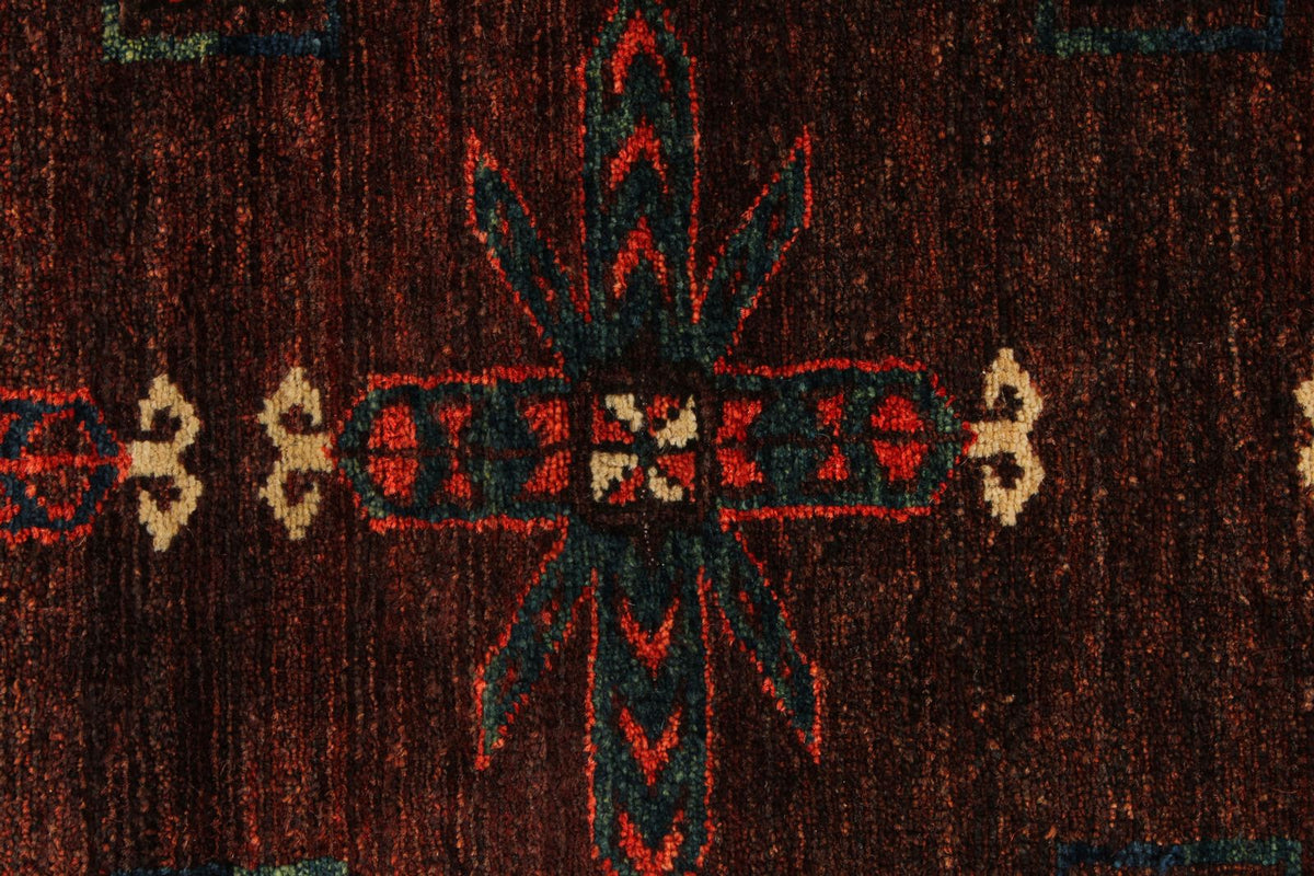9x13 Burgundy and Ivory Turkish Traditional Rug