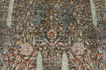 7x9 Gray and Multicolor Turkish Oushak Rug