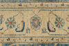 8x10 Blue and Ivory Anatolian Traditional Rug