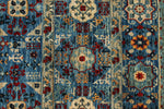 3x5 Blue and Multicolor Anatolian Traditional Rug