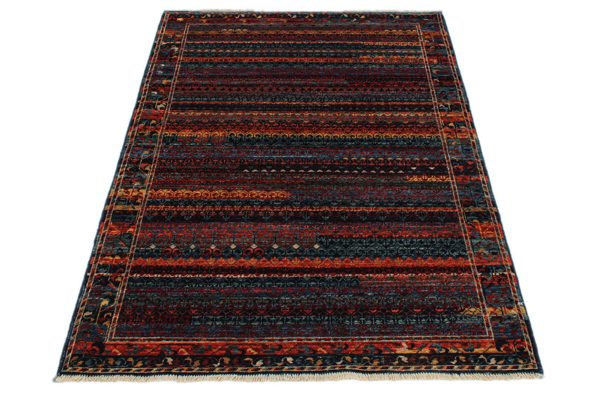 3x5 Multicolor Traditional Rug