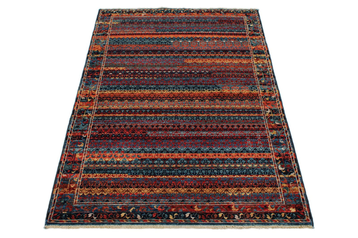 3x5 Multicolor Traditional Rug