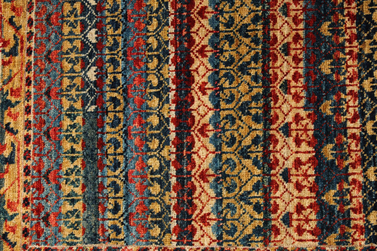 3x5 Multicolor Traditional Rug