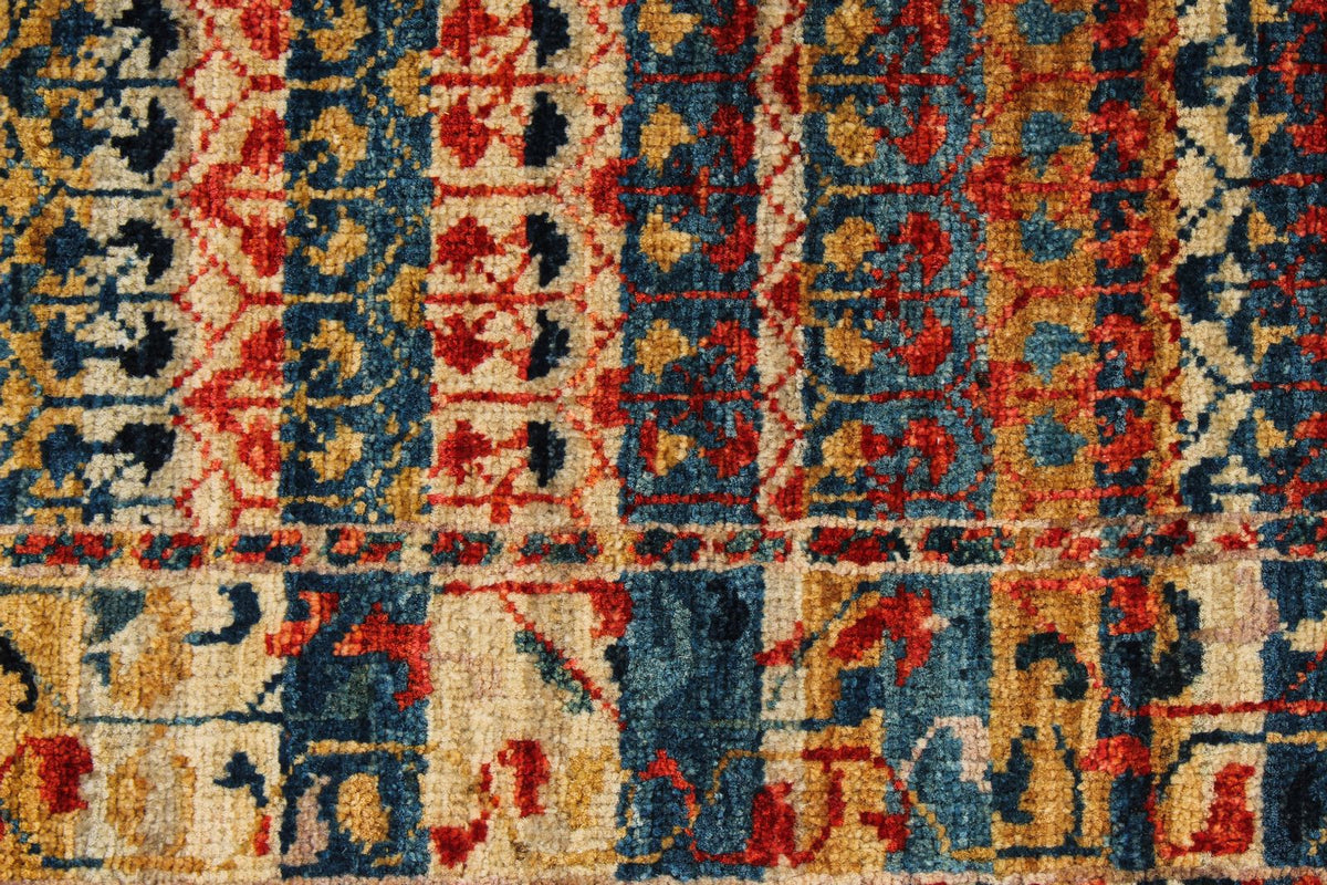 3x5 Multicolor Traditional Rug