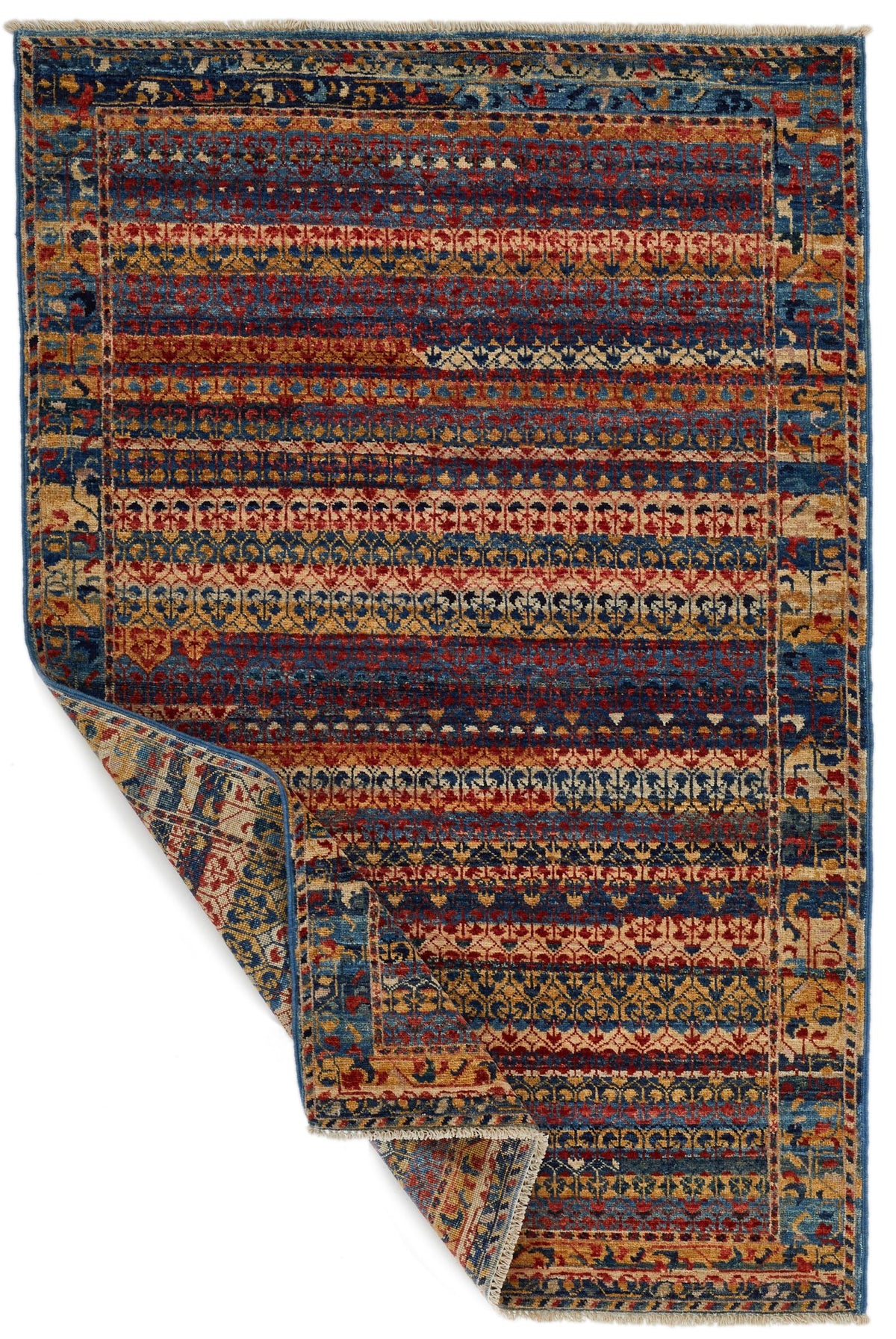 3x5 Multicolor Traditional Rug