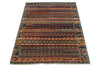 3x5 Multicolor Traditional Rug