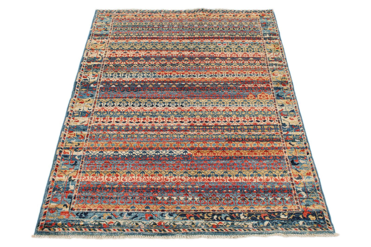3x5 Multicolor Traditional Rug