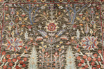 3x5 Gray and Multicolor Turkish Oushak Rug