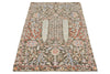 3x5 Gray and Multicolor Turkish Oushak Rug