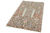 3x5 Gray and Multicolor Turkish Oushak Rug