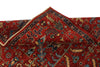 5x8 Rust and Navy Anatolian Traditional Rug