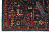 5x8 Navy and Multicolor Anatolian Traditional Rug