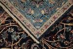 5x8 Navy and Blue Anatolian Traditional Rug