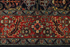 5x7 Navy and Red Anatolian Traditional Rug