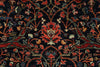 5x7 Navy and Red Anatolian Traditional Rug