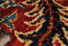 5x7 Navy and Red Anatolian Traditional Rug