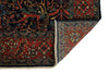 5x7 Navy and Red Anatolian Traditional Rug