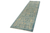 3x10 Blue and Ivory Anatolian Traditional Runner