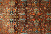 3x12 Brown and Multicolor Traditional Runner