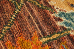 3x12 Brown and Multicolor Traditional Runner