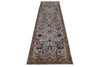 3x10 Blue and Multicolor Anatolian Traditional Runner