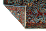 3x10 Blue and Multicolor Anatolian Traditional Runner