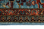 3x10 Blue and Multicolor Anatolian Traditional Runner