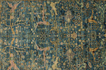 3x11 Blue and Green Anatolian Traditional Runner