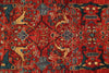 3x12 Rust and Navy Anatolian Traditional Rug